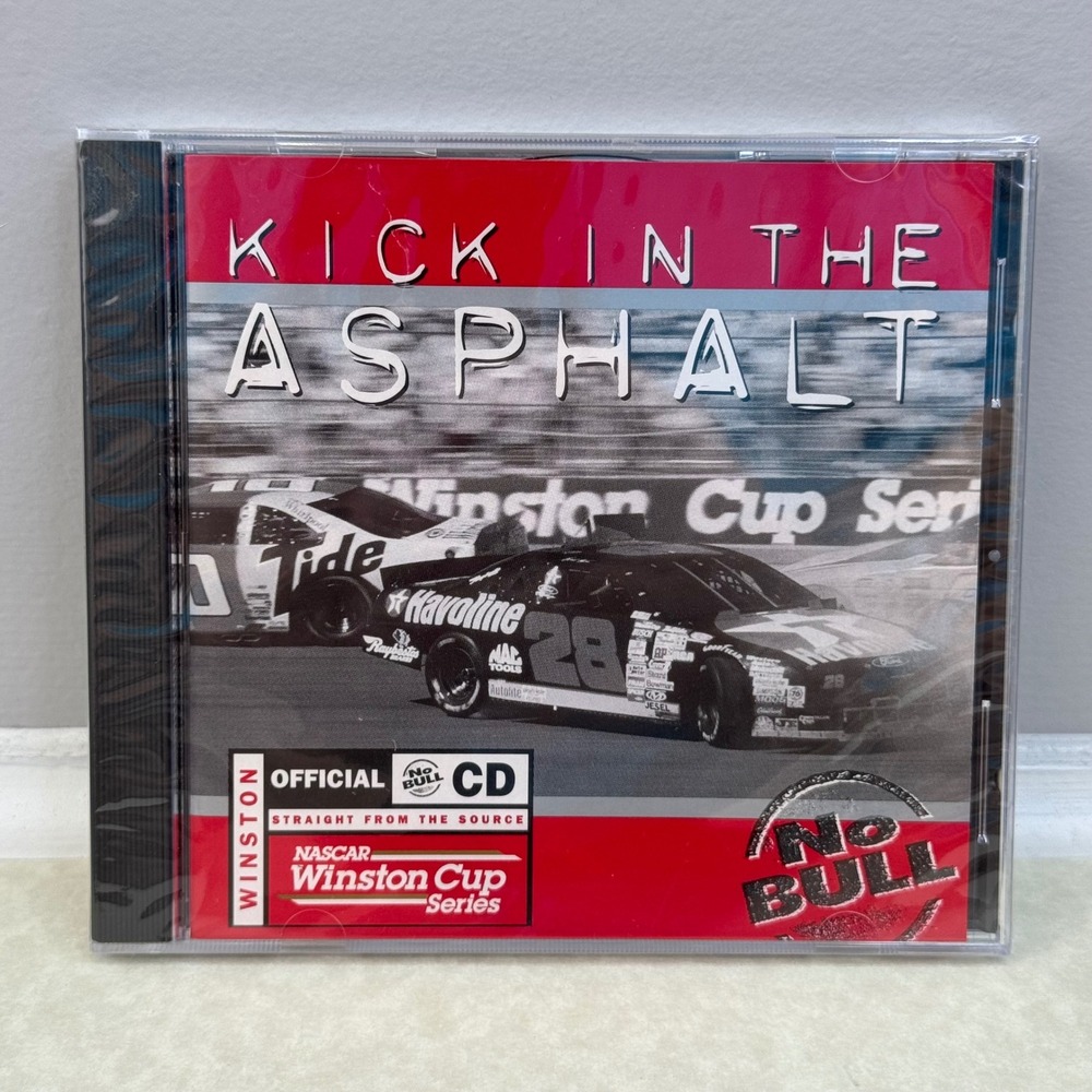 Kick in the Asphalt (CD Thunder Records‎ 1997) NASCAR Winston Cup Series Sealed